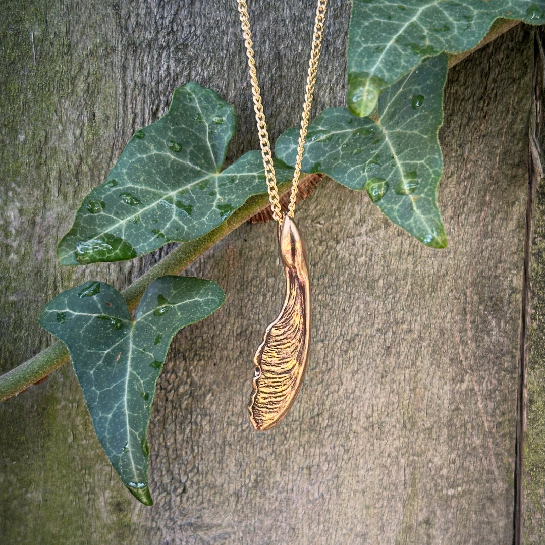 Maple Seed Pendant