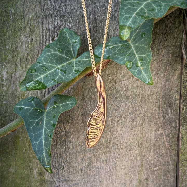 Maple Seed Pendant