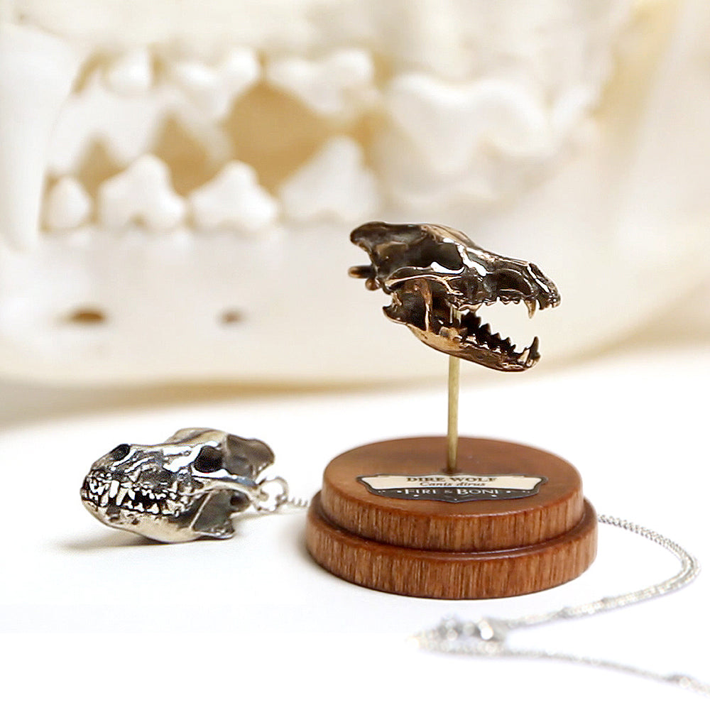 Canid Skull Pendants