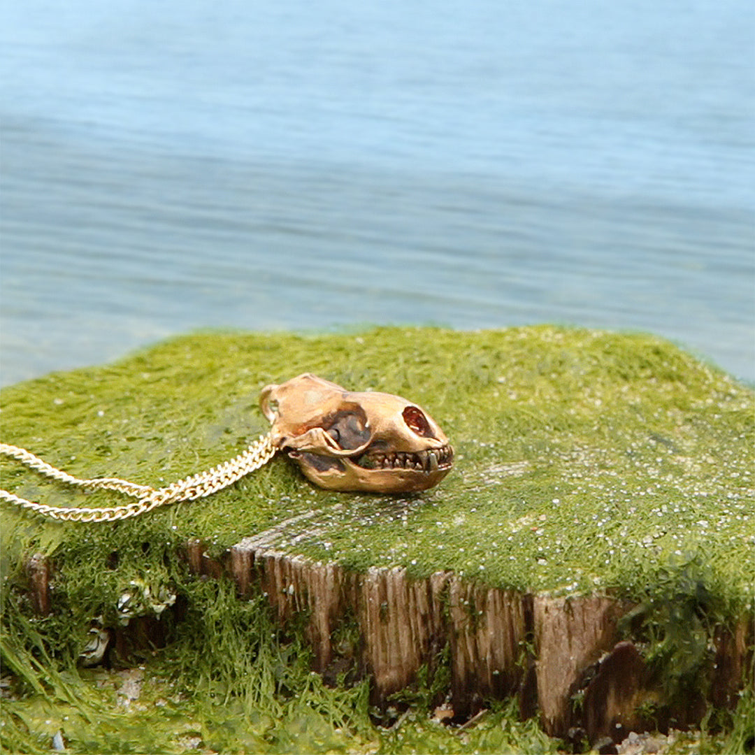 Marine Mammal Skull Pendants