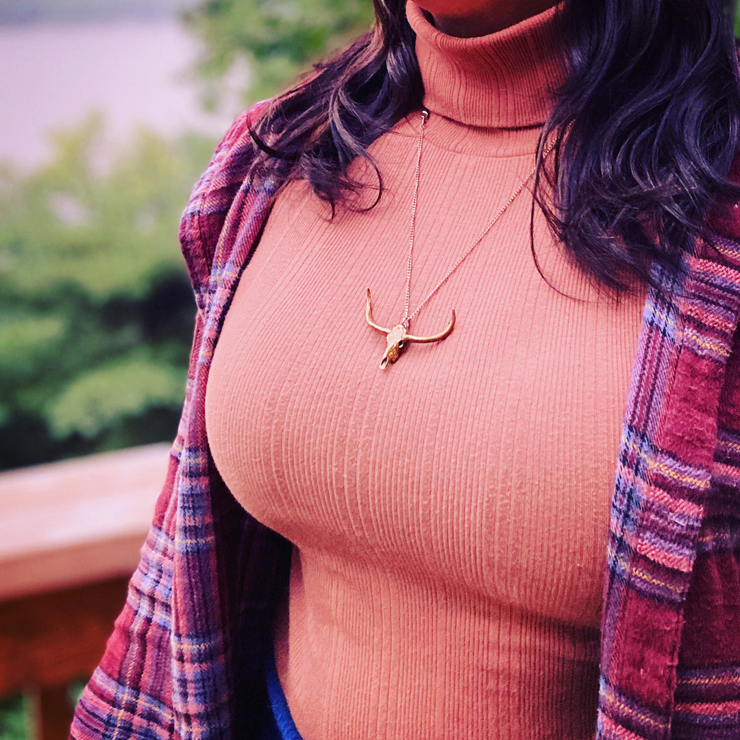 Horns and Antlers Skull Pendants