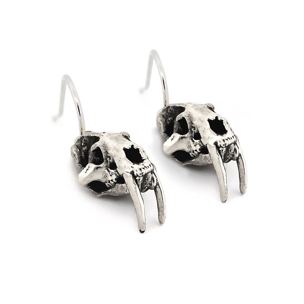 Sabertoothed Cat Earrings