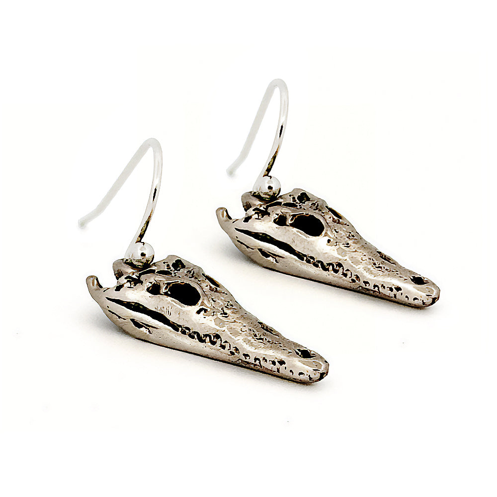 Nile Crocodile Earrings