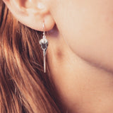 Ruby-Throated Hummingbird Earrings