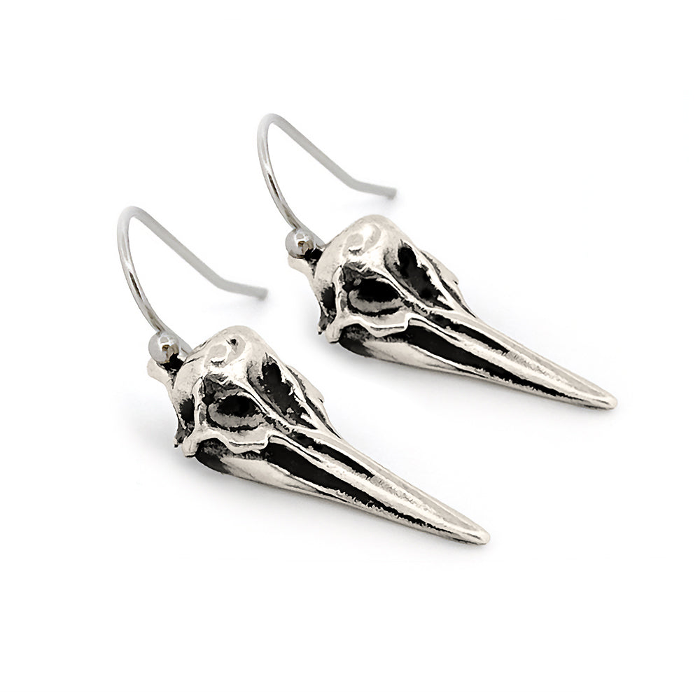 Right Whale Dolphin Skull Earrings from Fire & Bone Natural