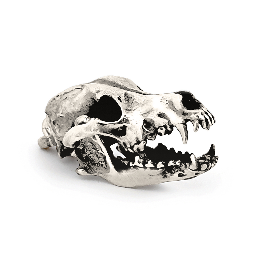 German Shepherd Skull Pendant by Fire & Bone German Shepherd Skull Pendant by Fire & Bone