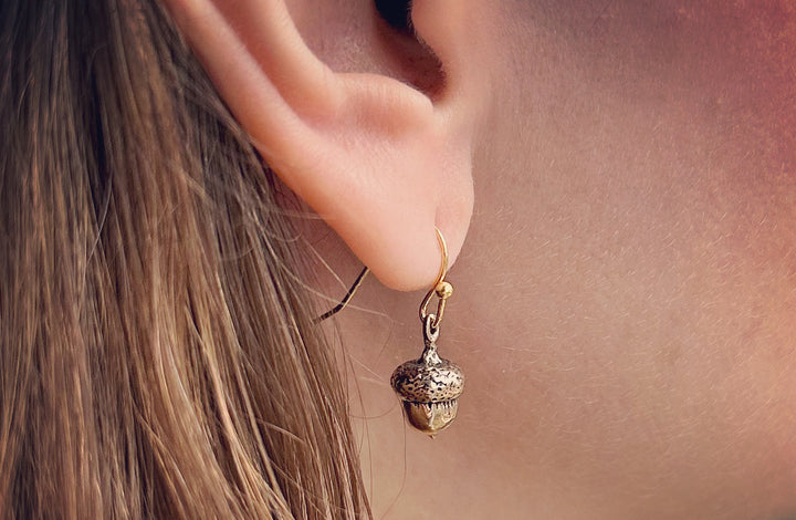 Acorn Earrings