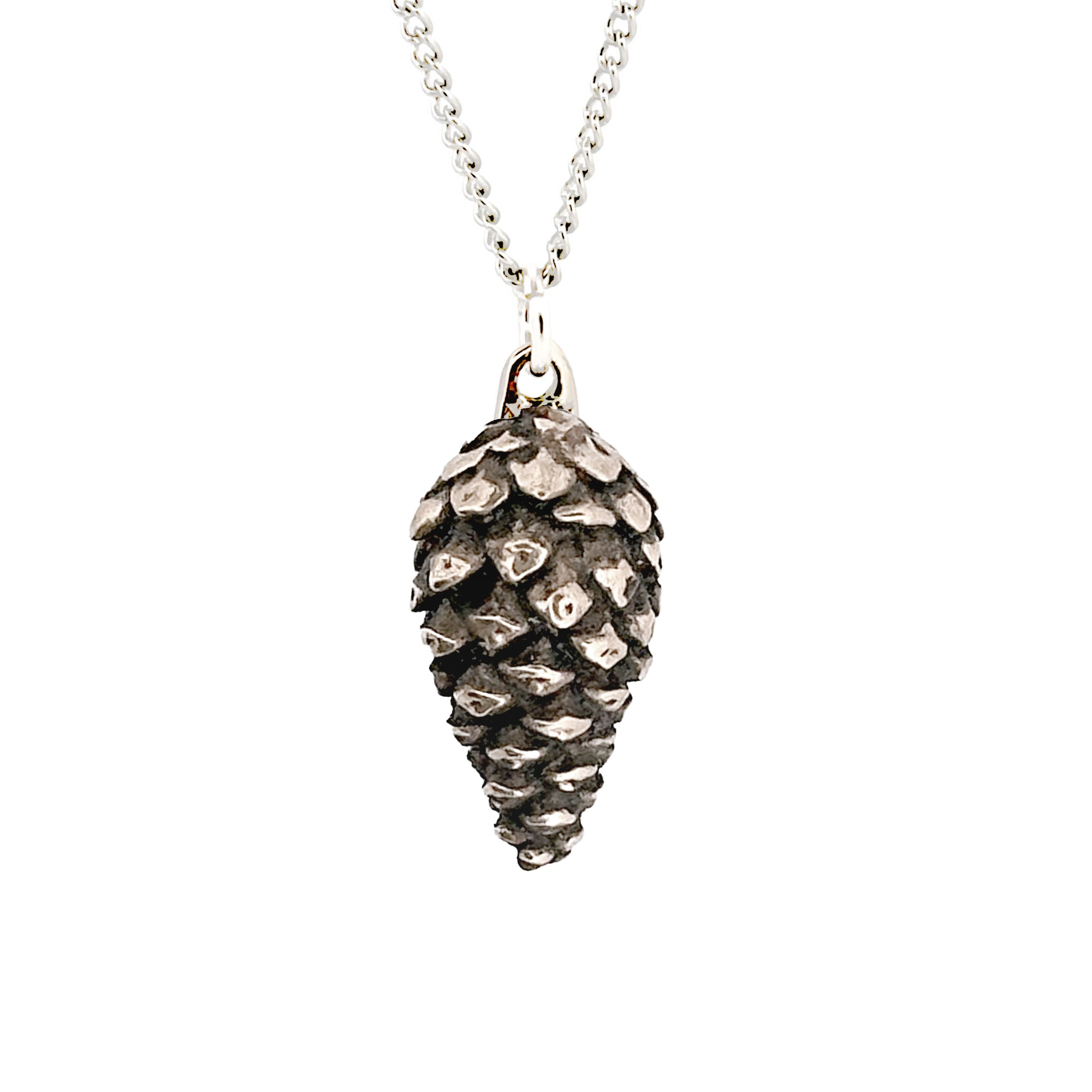 Scotch Pine Pinecone Pendant by Fire & Bone