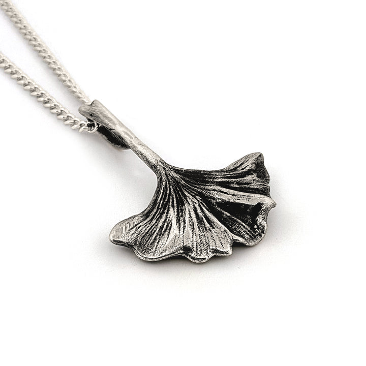 Ginkgo Leaf Pendant