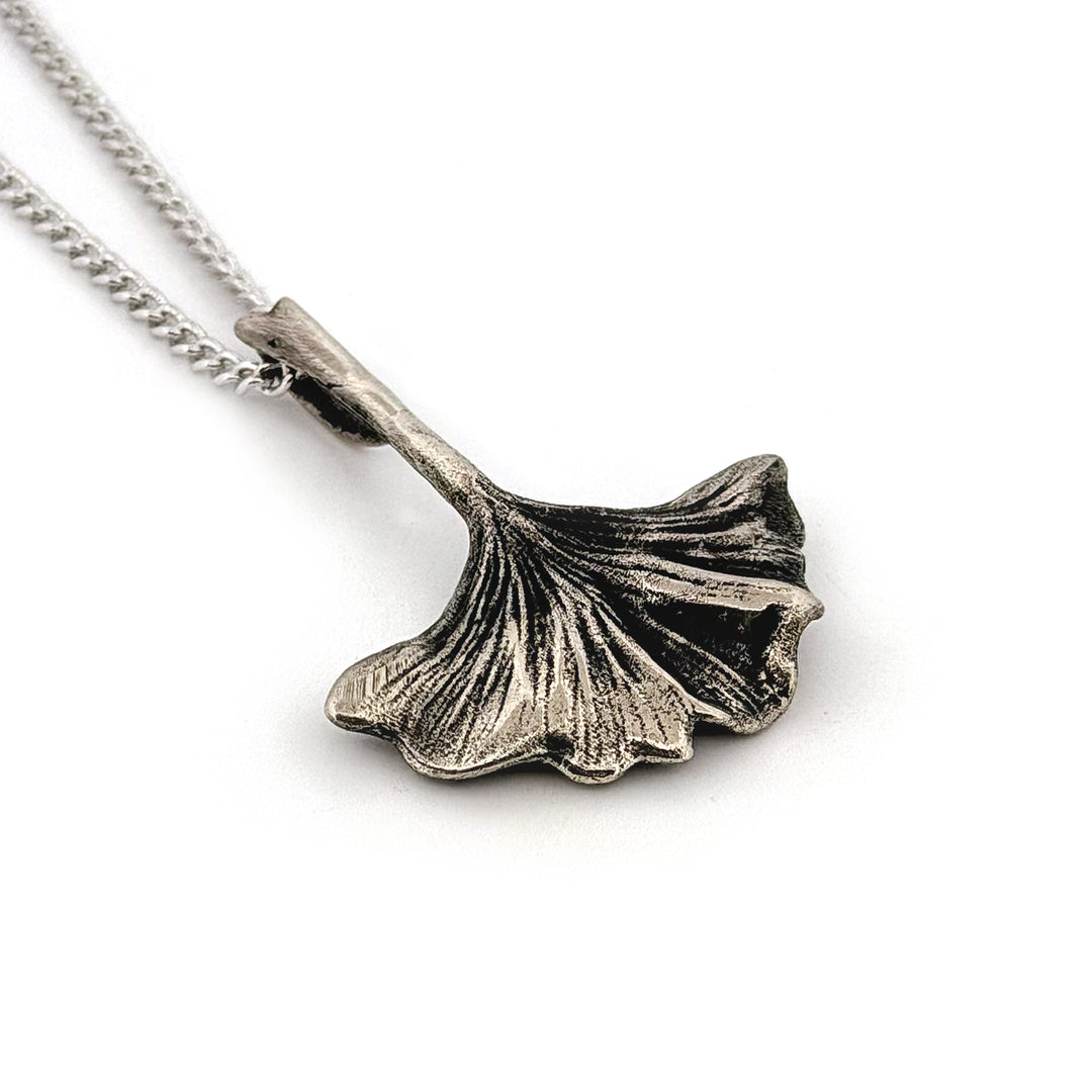 Ginkgo Leaf Pendant