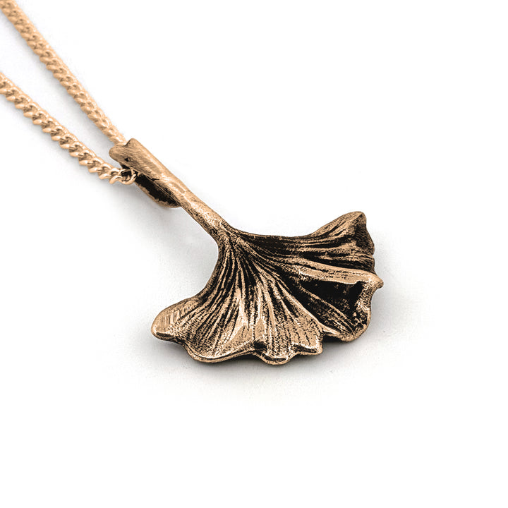 Ginkgo Leaf Pendant