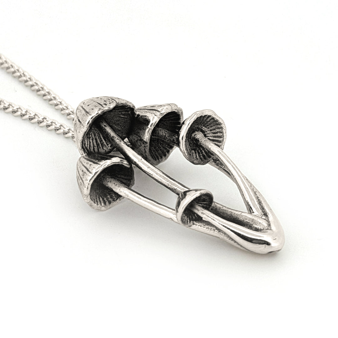 Fairy Inkcap Mushroom Pendant