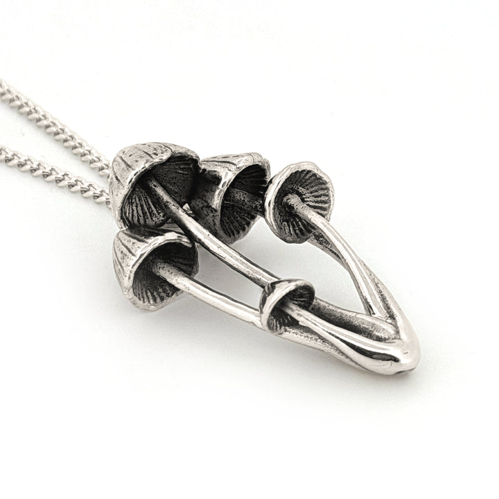 Fairy Inkcap Mushroom Pendant