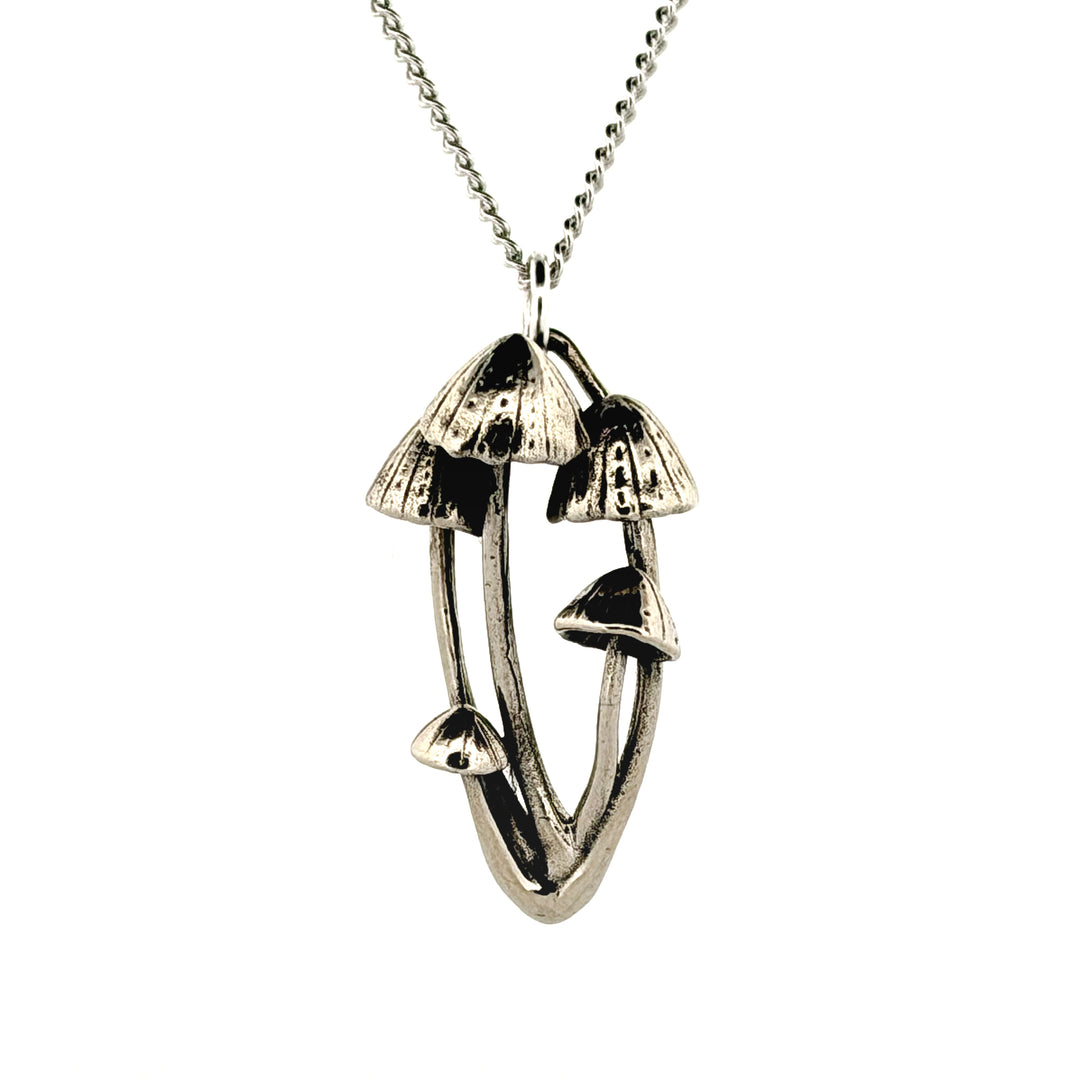 Fairy Inkcap Mushroom Pendant