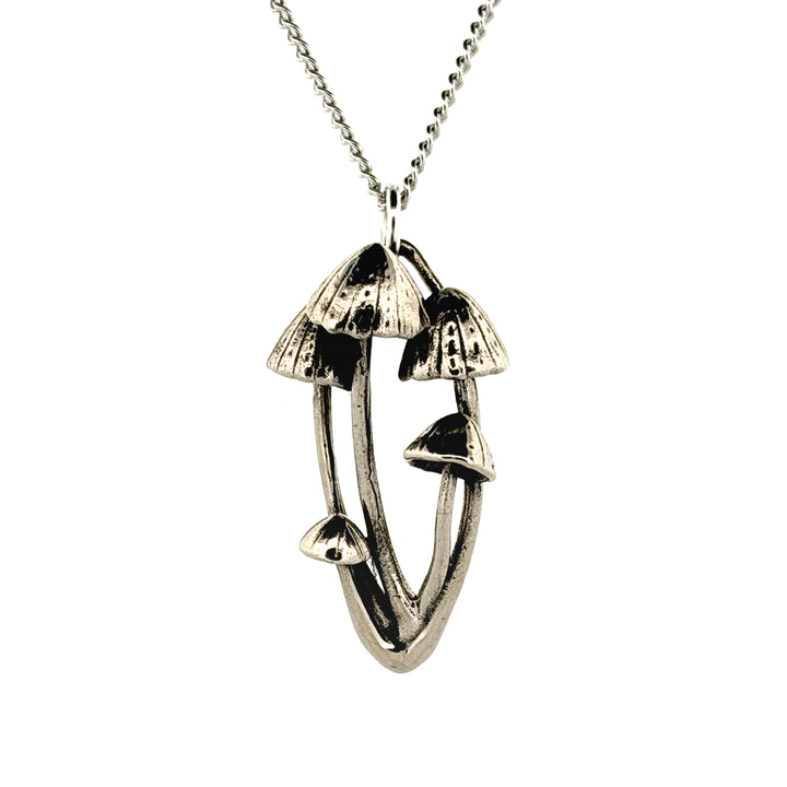 Fairy Inkcap Mushroom Pendant