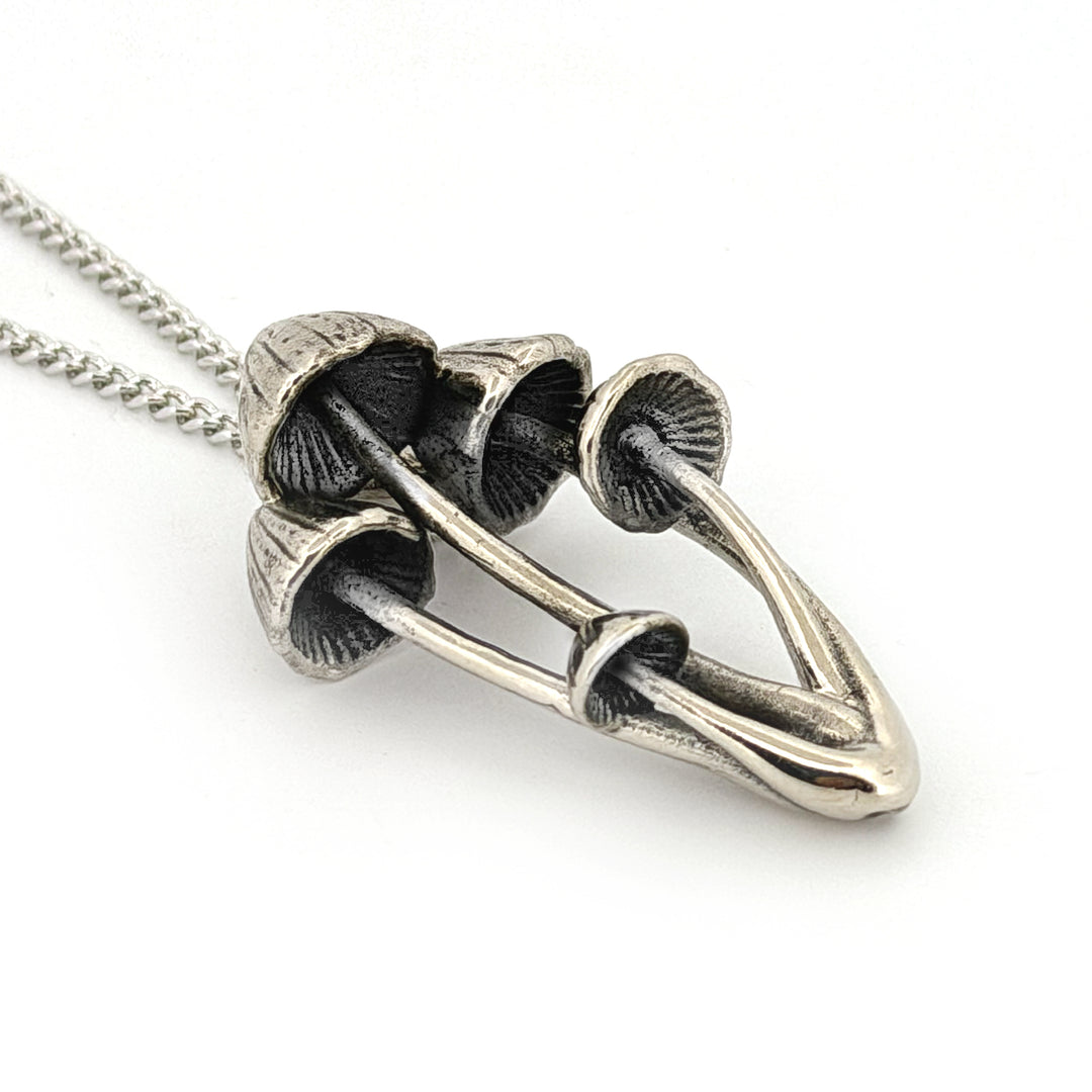 Fairy Inkcap Mushroom Pendant