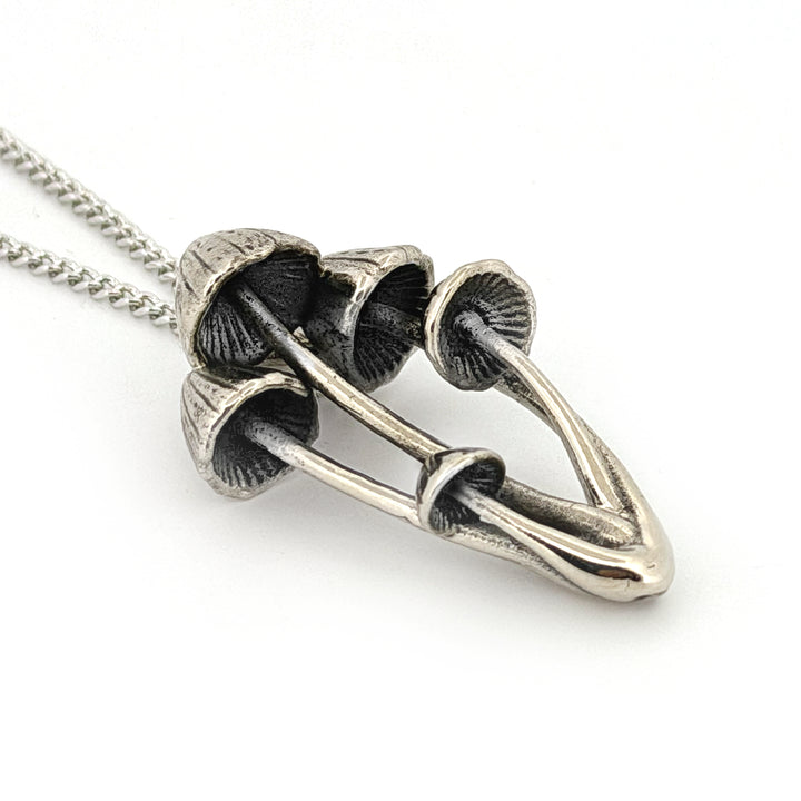 Fairy Inkcap Mushroom Pendant