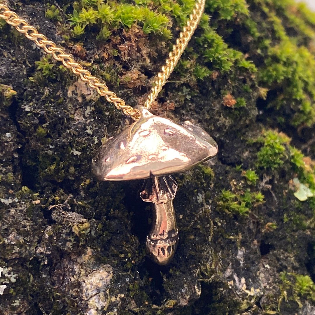 Fly Agaric Mushroom Pendant