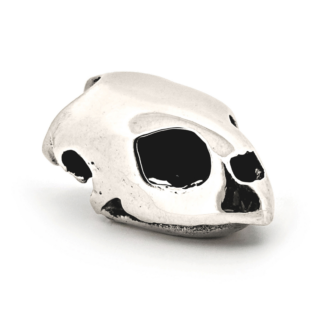 Sterling Silver Kemp's Ridley Sea Turtle Skull Pendant by Fire & Bone