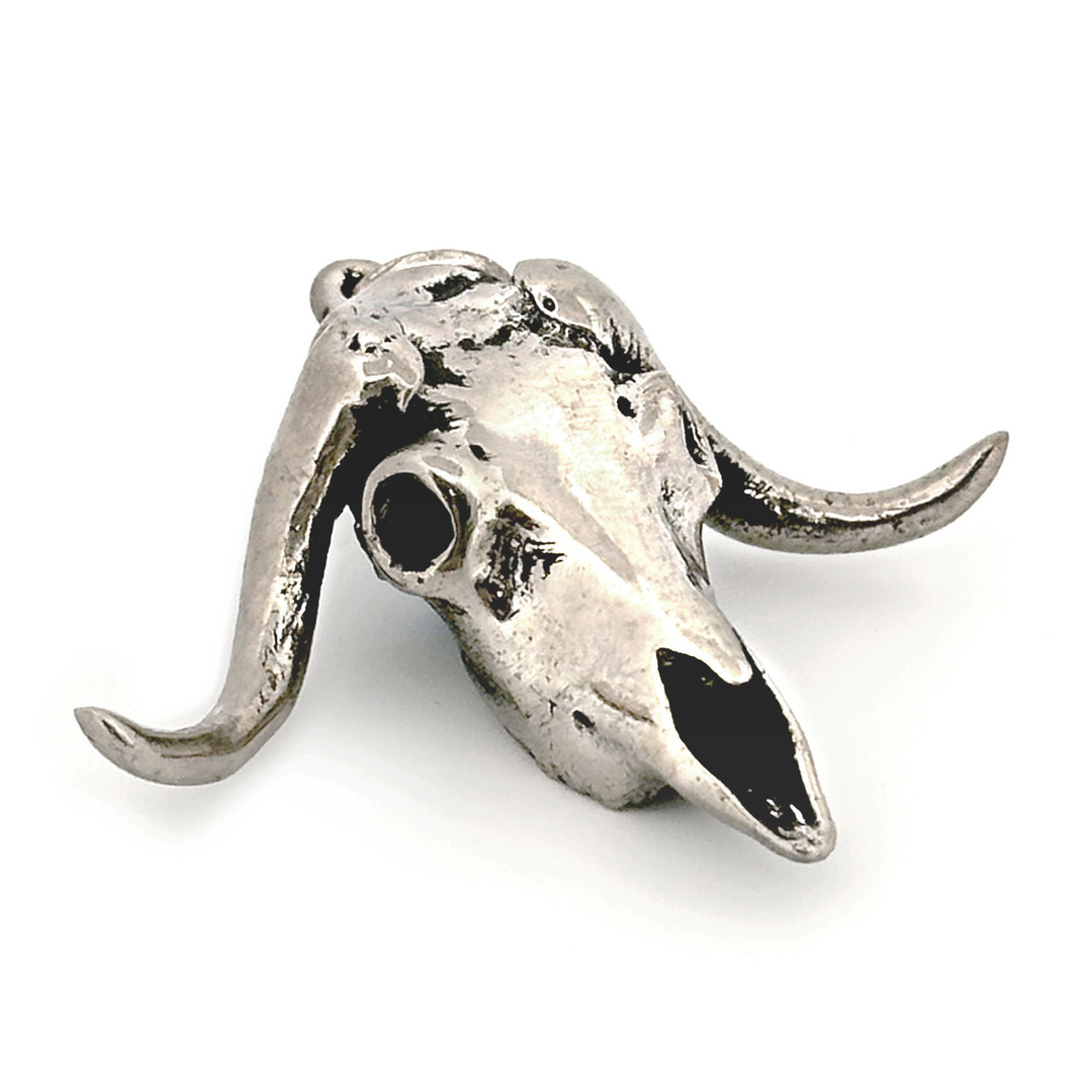 Musk Ox Skull Pendant by Fire & Bone Musk Ox Skull Pendant by Fire & Bone
