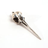 Bronze Ruby-Throated Hummingbird Animal Skull Pendant by Fire & Bone