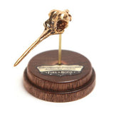 Bronze Ruby-Throated Hummingbird Animal Skull Pendant by Fire & Bone