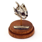 Bronze Snapping Turtle Animal Skull Pendant by Fire & Bone