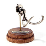 Bronze Woolly Mammoth Animal Skull Pendant by Fire & Bone