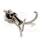 Bronze Woolly Mammoth Animal Skull Pendant by Fire & Bone