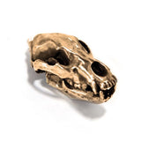 Bronze Cave Bear Animal Skull Pendant by Fire & Bone