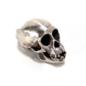 Bronze Chimpanzee Animal Skull Pendant by Fire & Bone