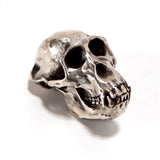 Silver Western Gorilla Animal Skull Pendant by Fire & Bone