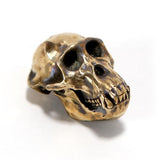 Bronze Western Gorilla Animal Skull Pendant by Fire & Bone