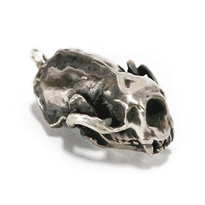 Bronze Sea Otter Animal Skull Pendant by Fire & Bone