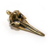 Bronze Right Whale Dolphin Animal Skull Pendant by Fire & Bone