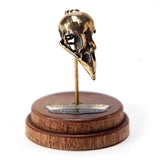 Bronze House Sparrow Animal Skull Pendant by Fire & Bone